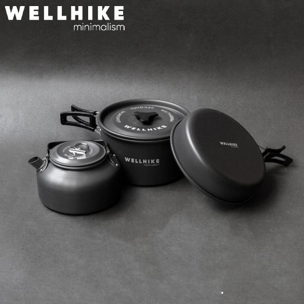 圖片 WELLHIKE露營鍋具三件組