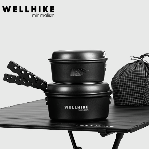 圖片 WELLHIKE可拆式不沾鍋四件組