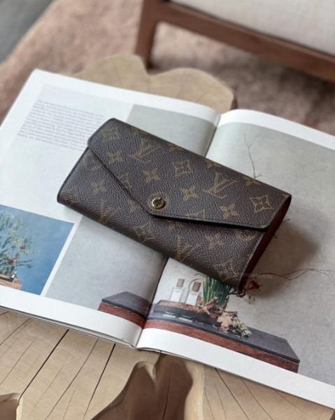 圖片 LV SARAH老花長夾 