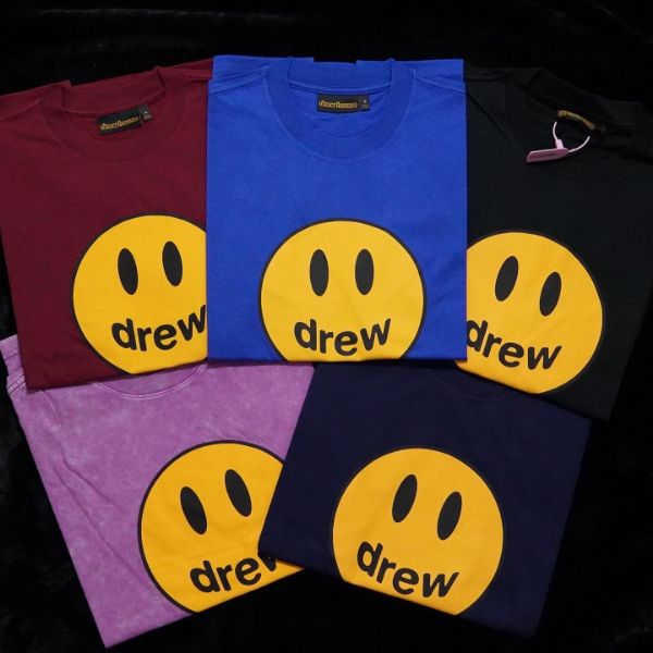 圖片 Drew House 經典笑臉短T