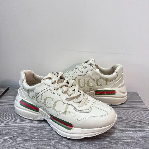 圖片 Gucci Rhyton 腰帶老爹鞋 男碼