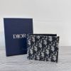 圖片 Dior Oblique 經典老花八卡短夾