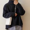 圖片 Jil Sander 小款 Tangle 編織肩帶單肩包 蛋殼白色/金字Logo