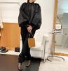 圖片 Jil Sander 小款 Tangle 編織肩帶單肩包 焦糖栗子色/金字Logo