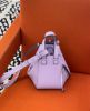 圖片 Loewe 粒面小牛皮 Compat Hammock 吊床包 淡紫羅蘭