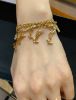 圖片 Saint Laurent 746617 YSL Cassandre 金屬及水鑽手鏈