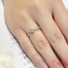 圖片 14K金 求婚戒0.30克拉完美車工鑽石戒指-084