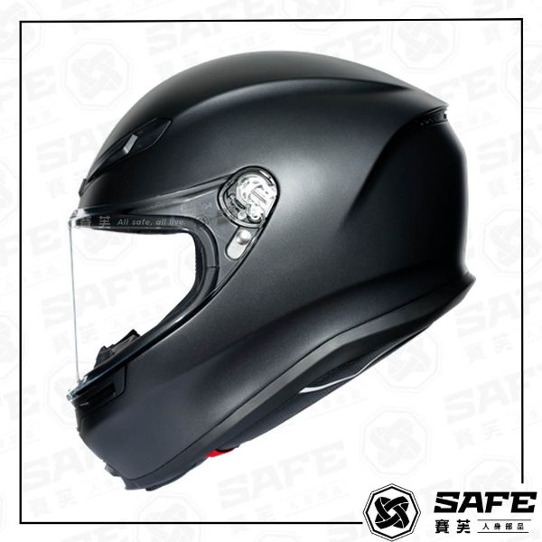 圖片 賽芙｜AGV K6 MATT BLACK 消光黑