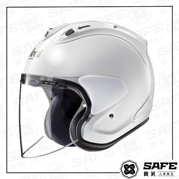 圖片 賽芙｜ARAI VZ-RAM GLASS WHITE