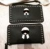 圖片 Fendi 8M0299 鉚釘 KARL 搖滾卡爾 老佛爺 拉鍊皮夾/長夾/錢包