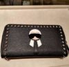 圖片 Fendi 8M0299 鉚釘 KARL 搖滾卡爾 老佛爺 拉鍊皮夾/長夾/錢包
