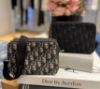 圖片 2023新季品❥Christian Dior Oblique 米色和黑色緹花相機小方包