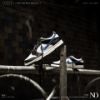 圖片 NICEDAY 代購 Nike Dunk Low 熊貓 閃電 藍 黑藍 女碼 大童款 FD0689-001