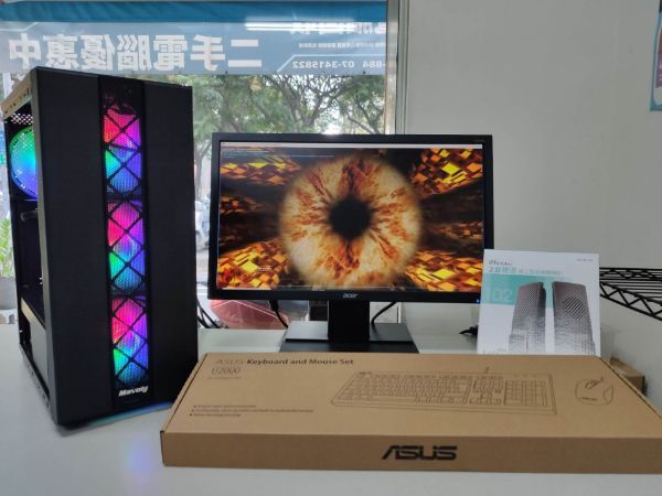圖片 🌻I7 16G SSD GTX1660TI 電競主機 🌻暗黑4 3A大作 APEX GTA5 2077 可搭瑩幕鍵鼠喇叭