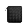 圖片 BOTTEGA VENETA 女款 BV 小牛皮拉鍊短夾 黑色  701387VCPQ4 8803