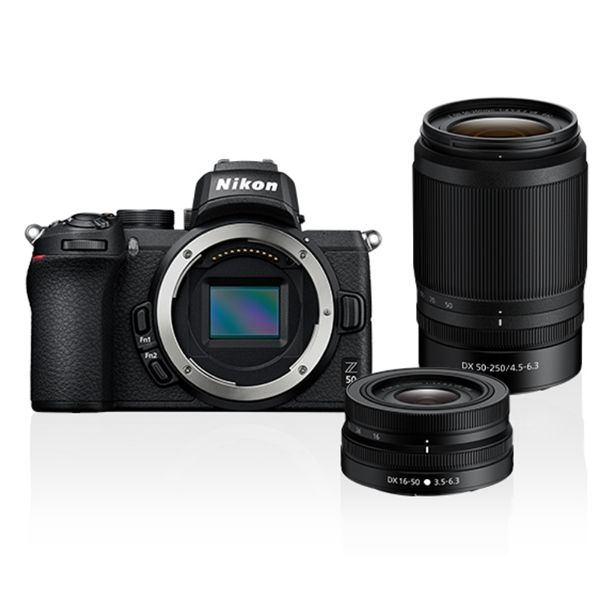 圖片 NIKON Z50 雙鏡組 Z DX 16-50mm+50-250mm VR 公司貨（原廠保固）
