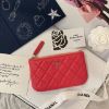 圖片 CHANEL Classic Mini Pouch 粉色一字零錢包