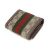 圖片 GUCCI 女款 Ophidia 雙G 短夾/中夾 米色棕色  59866296IWG 8745