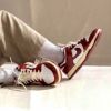 圖片 NICEDAY 代購 Nike Dunk Low 奶油 酒紅 復古 女款 男女尺寸 FJ4555-100