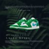 圖片 NICEDAY 現貨 Air Jordan 1 綠野仙蹤 綠白 藍勾 女款 男女尺寸 DC0774-304