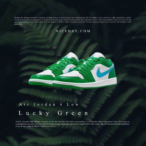 圖片 NICEDAY 現貨 Air Jordan 1 綠野仙蹤 綠白 藍勾 女款 男女尺寸 DC0774-304