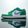 圖片 NICEDAY 現貨 Air Jordan 1 綠野仙蹤 綠白 藍勾 女款 男女尺寸 DC0774-304