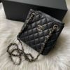 圖片 Chanel 23c黑金荔枝小水桶