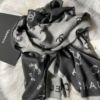 圖片 Chanel 23c 滿logo雙面圍巾