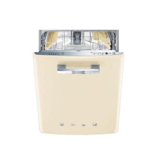 圖片 義大利 SMEG 彩色洗碗機 ST2FABCRK2 奶油色〈有點厲害-零卡分期〉Z-345-ST2FABCRK2