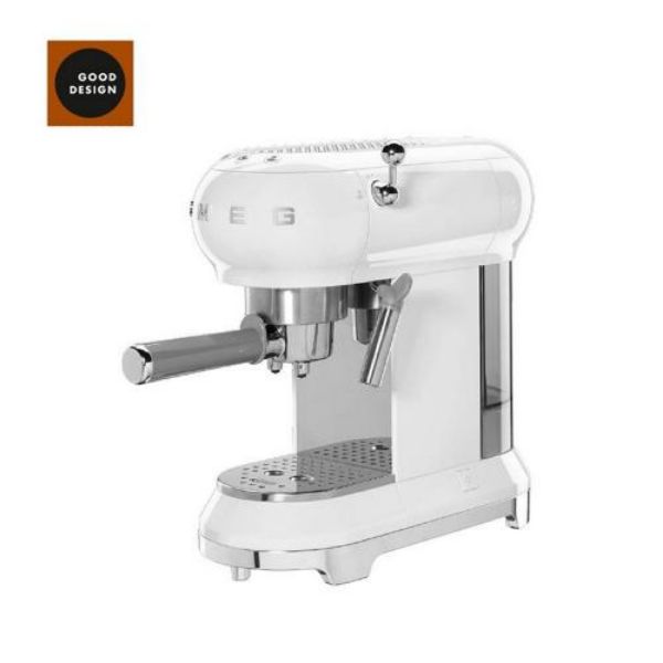 圖片 義大利 SMEG 義式咖啡機-珍珠白〈有點厲害-零卡分期〉Z-345-ECF01WHUS