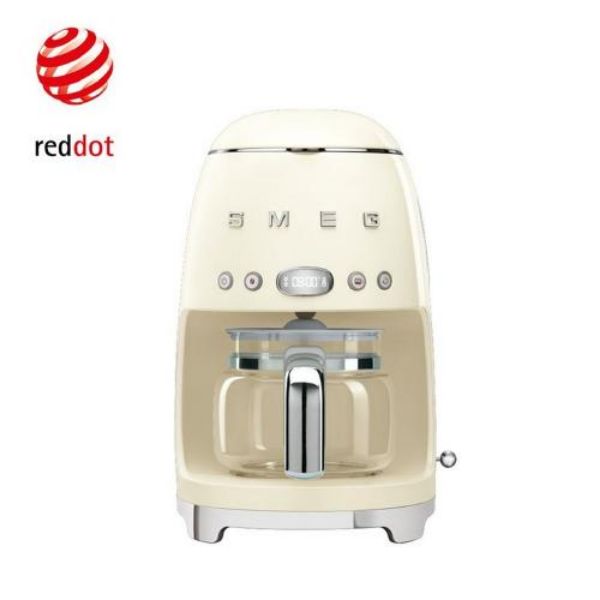 圖片 義大利 SMEG 濾滴式咖啡機-奶油色〈有點厲害-零卡分期〉Z-345-DCF02CRUS