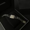 圖片 Chanel 黑銀編織方糖首映錶
