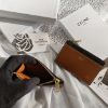 圖片 CELINE TRIOMPHE 帆布羊皮拉鍊卡片套