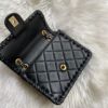 圖片 Chanel22c春夏 黑金編織豆腐包