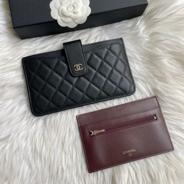 圖片 Chanel 黑金荔枝二合一手包