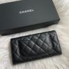 圖片 Chanel 黑金荔枝經典信封長夾