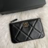 圖片 Chanel 黑金編織19一字拉手包