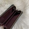 圖片 Chanel 黑金荔枝拉鍊零錢卡包