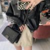 圖片 Chanel黑銀菱格羊皮boy