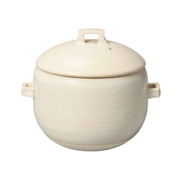 圖片 日本 MEISTER HAND OKATTE 飯鍋-白〈有點厲害-零卡分期〉Z-85-SSTA30301-1