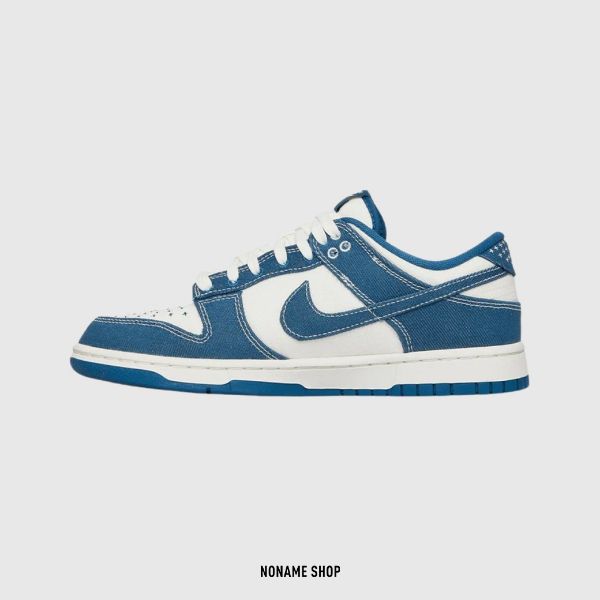 圖片 NIKE DUNK LOW ''INDUSTRIAL BLUE'' 牛仔布 外縫線 牛仔藍