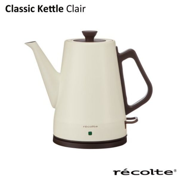 圖片 日本recolte 麗克特 Clair 經典快煮壺-白〈有點厲害-零卡分期〉Z-162-RCK-3(W)