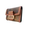 圖片 Louis Vuitton Dauphine 帆布扣式短夾(M68725-咖)