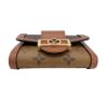 圖片 Louis Vuitton Dauphine 帆布扣式短夾(M68725-咖)
