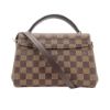 圖片 Louis Vuitton Damier 帆布口蓋流蘇二用包(M53000-咖)
