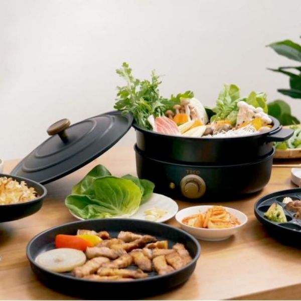 圖片 TECO 多功能煎烤調理鍋-五件組(YP0318CB)〈有點厲害-零卡分期〉Z-327-YP0318CB