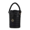 圖片 MONCLER Kaleah 金色金屬LOGO 托特水桶包 黑色  5I00002M2176 999