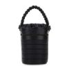 圖片 MONCLER Kaleah 金色金屬LOGO 托特水桶包 黑色  5I00002M2176 999