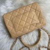 圖片 Chanel 奶茶色金釦trendy handle