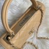圖片 Chanel 奶茶色金釦trendy handle